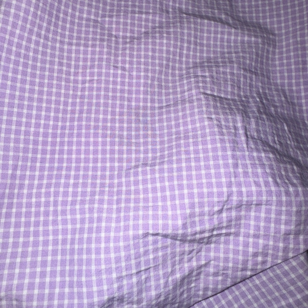 Ralph Lauren Purple Gingham Bedding Sheets